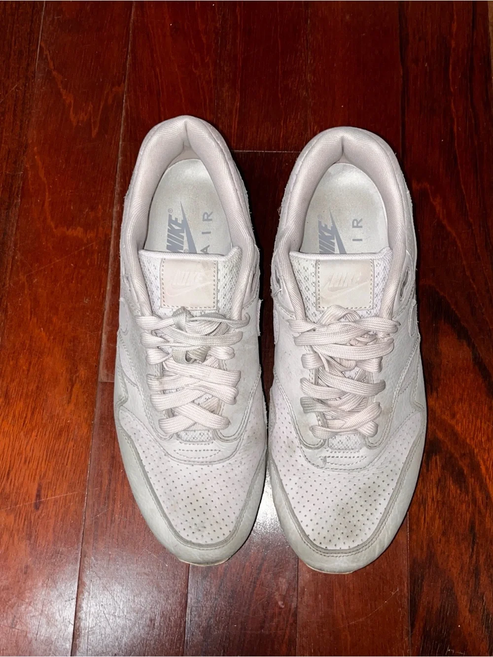 Nike Men’s Light Pink and Gray Air Max Sneaker